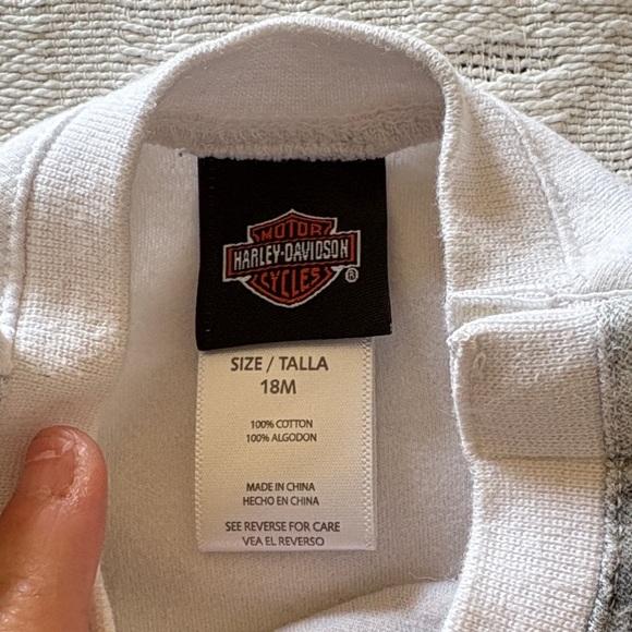 Gently Loved Harley-Davidson Printed on MC Vest 18m Sold out on Site. - Picture 4 of 9